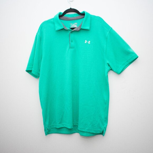 Under Armour Men's Heat Gear Loose Fit Polo size XL - Picture 1 of 8